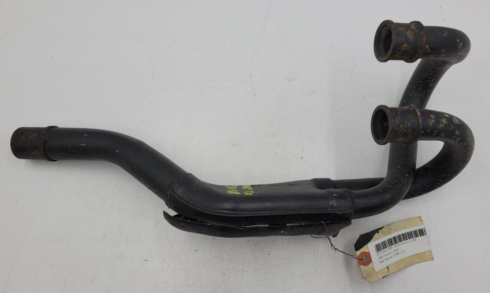 Honda Exhaust Header Pipe 1984-87 XL 250 R OEM 18320-KL4-610 18320-KL4-770