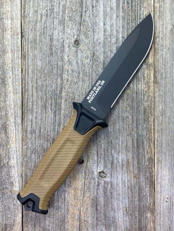 Gerber StrongArm Fixed Blade Brown Tactical Survival Outdoor NEW
