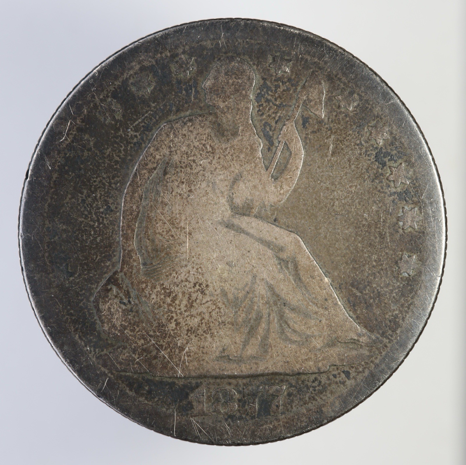 1877-S Seated Liberty Half Dollar (B2084)