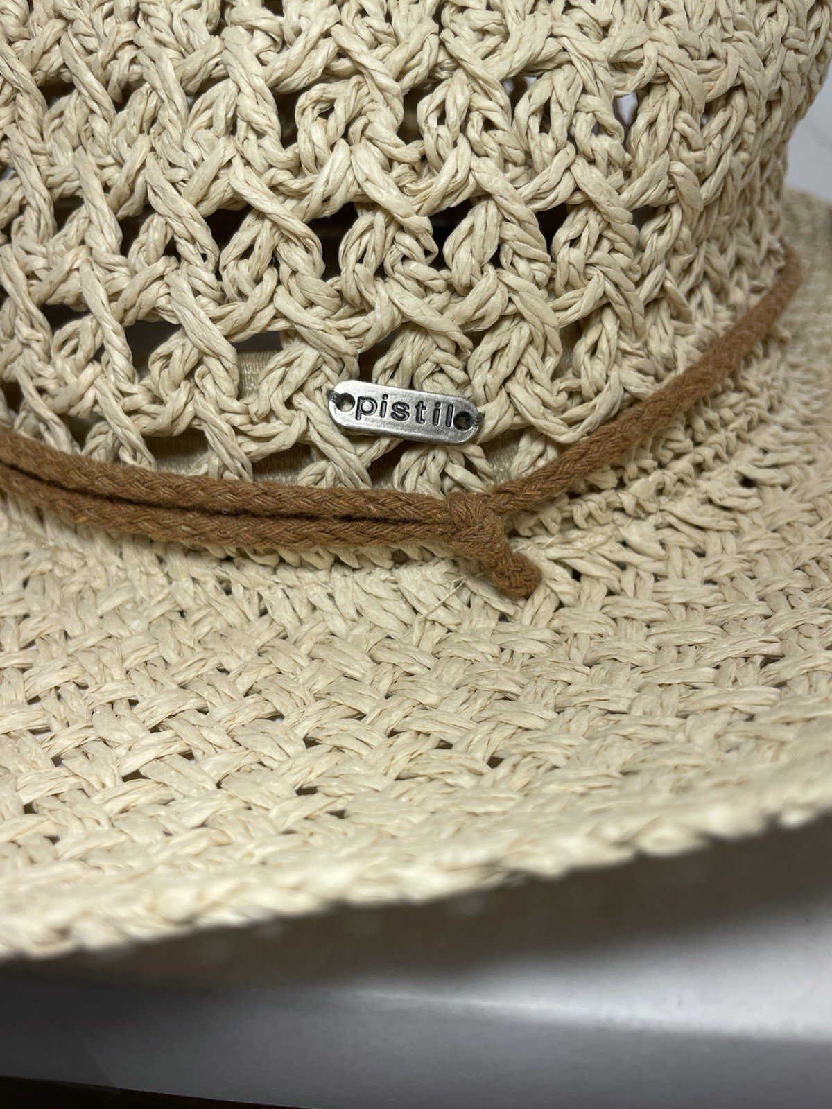 Pistil Kenzie Straw Hat Beach Outdoor Hat Women’s One Size $54 NWT