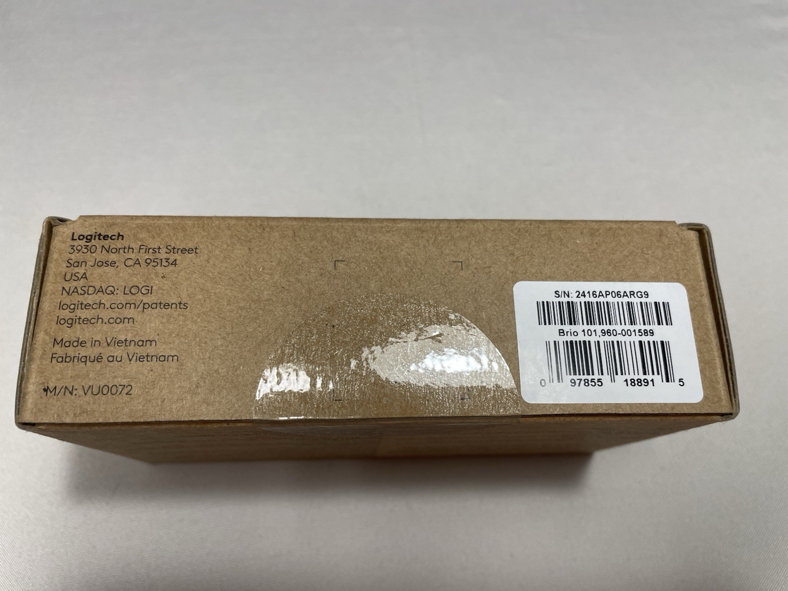 New Logitech BRIO 101 Full HD 1080p Webcam VU0072