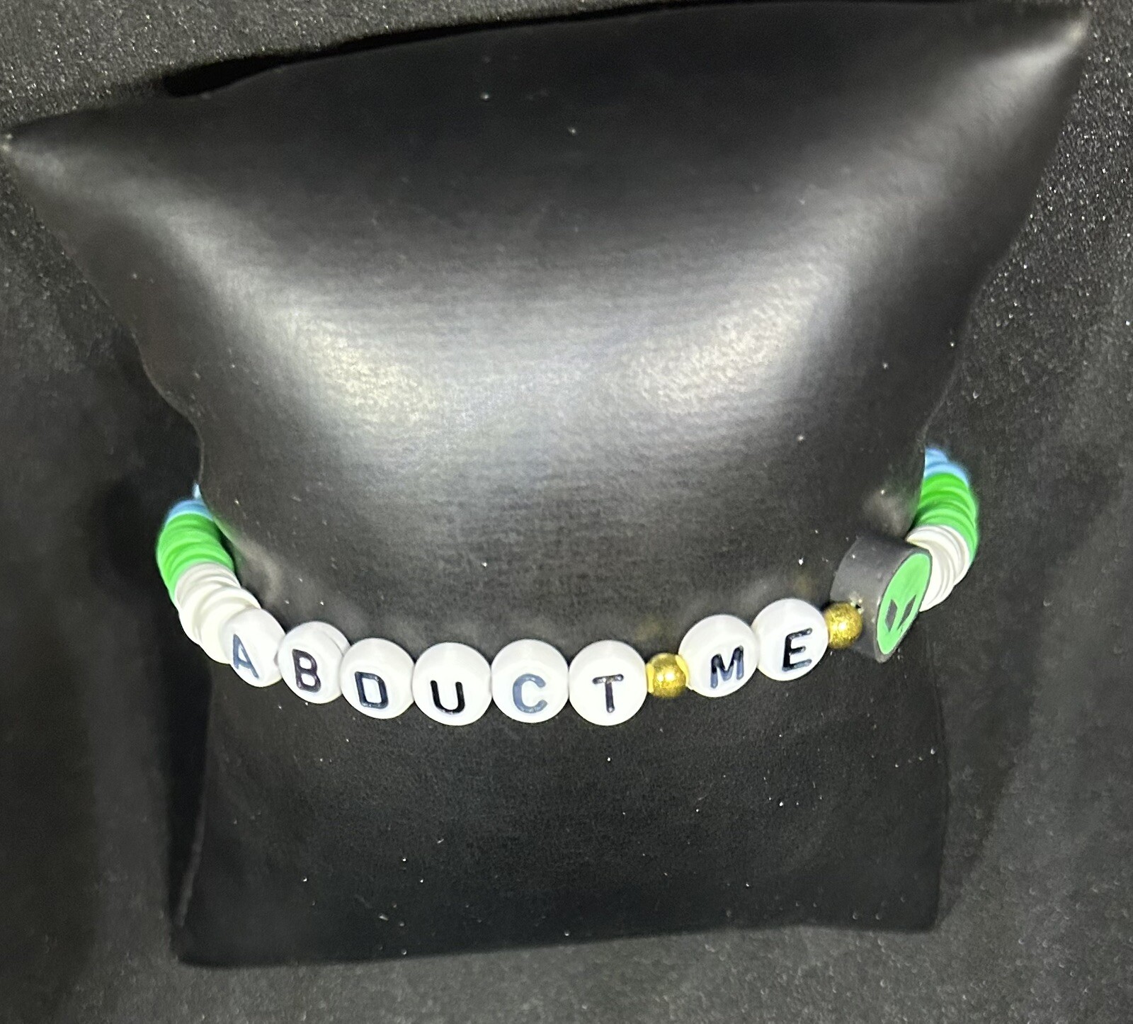 Abduct Me (Alien) Heishi Bracelet