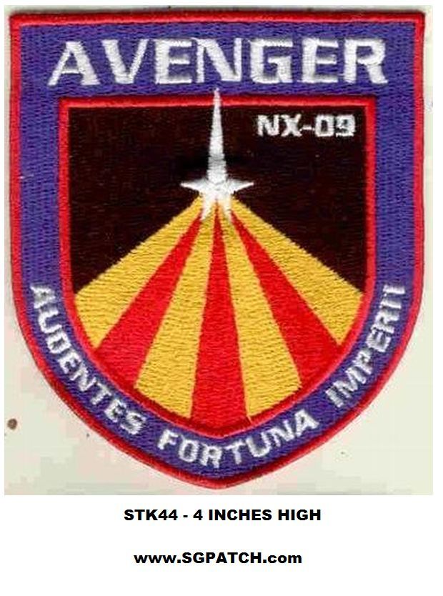 STAR TREK NX-09 AVENGER PATCH - STK44