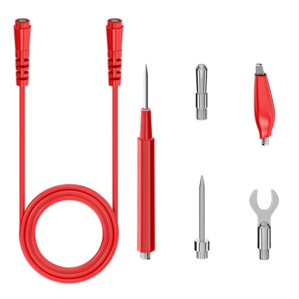Multimeter Test Leads Kit Replacement Test Wire Set Clips Banana Plugs8583