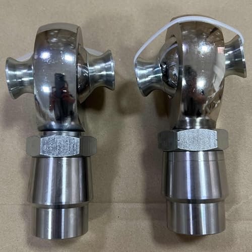 1 Pair 1.25'' Heim Joints Rod End Kit,1 1/4'' Right & Left Hand Thread