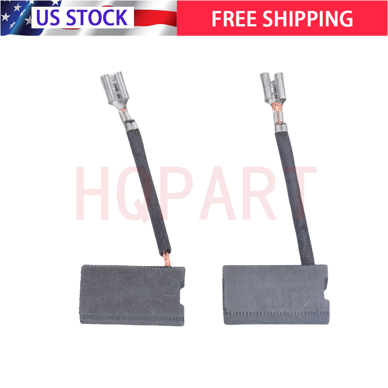 2 Pack Carbon Brushes Fits For Dewalt DW718/DWS780/DW717 Miter Saw