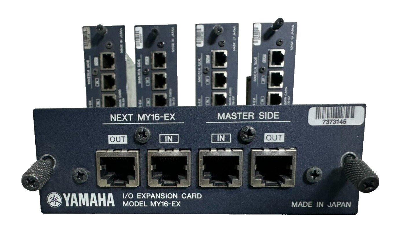 Yamaha MY16-EX 16 Channel Madi In/Out Digital Expansion Card (One) THS