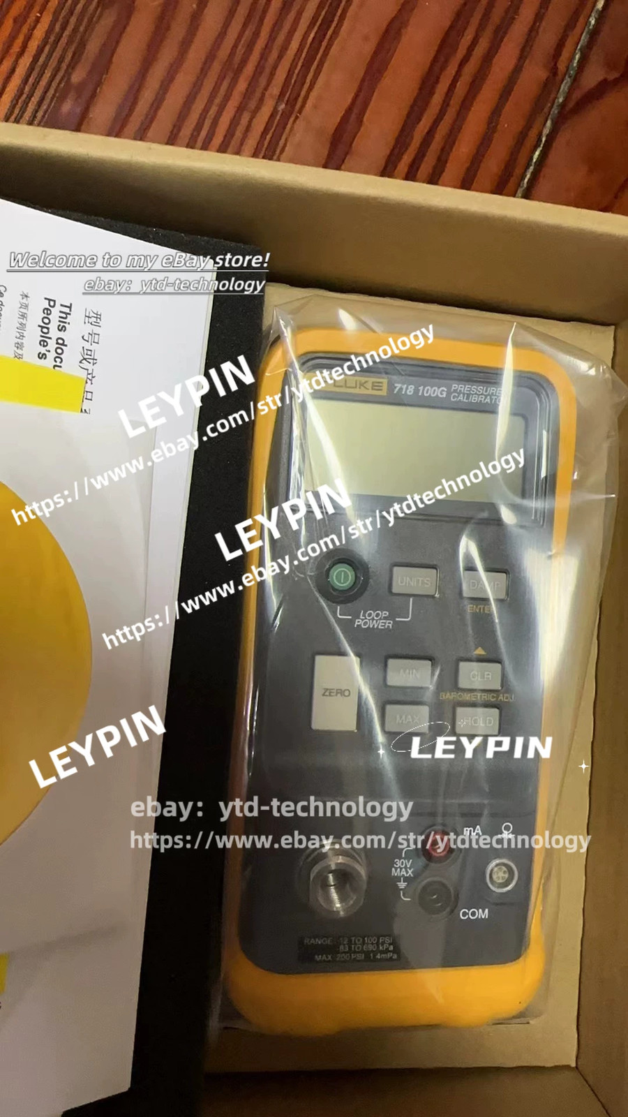fluke 718 100G Pressure Calibrator#ytd