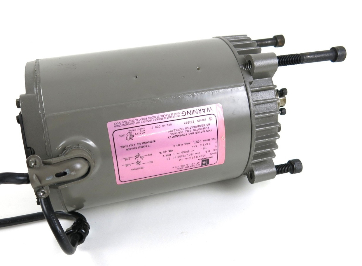 Darex E-90 End Mill Sharpener Motor, Switch & Wiring Assy