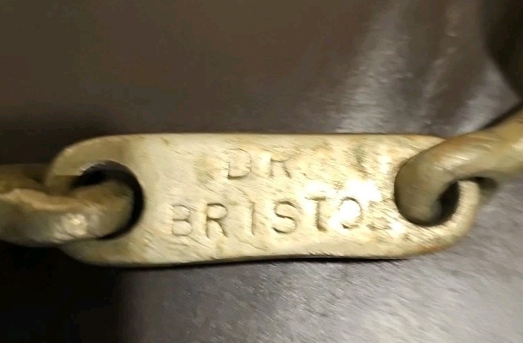 Dr. Bristol Used Egg Butt Snaffle. 4 3/4" Mouth English Bit