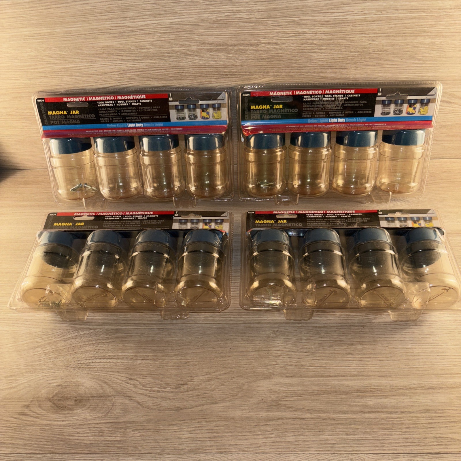 Magnetic Parts Jar. Crawford MJ4 - Lot Of 16 Brand New In Sealed Packages
