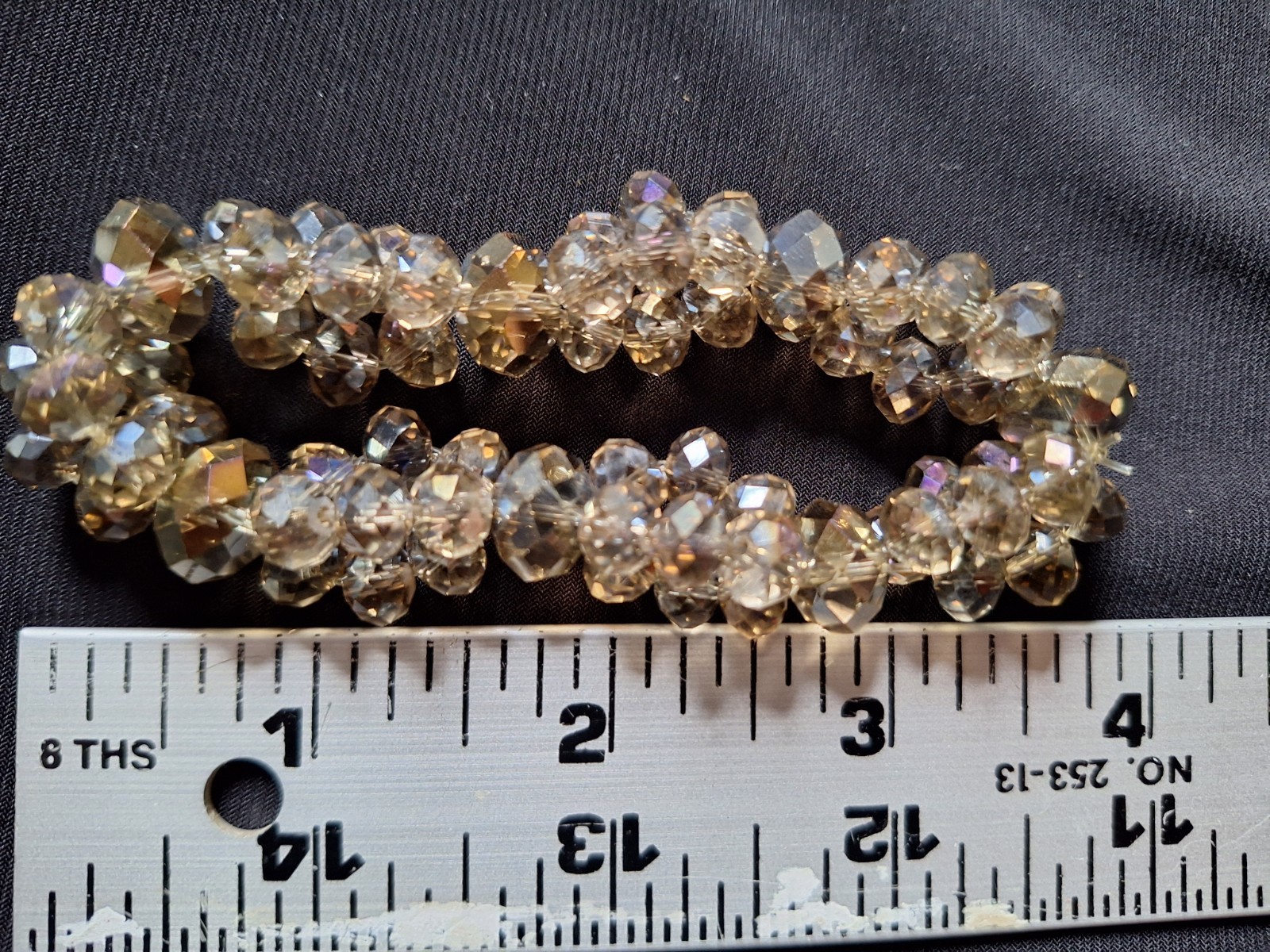 Crystal Beaded Stretch Bracelet