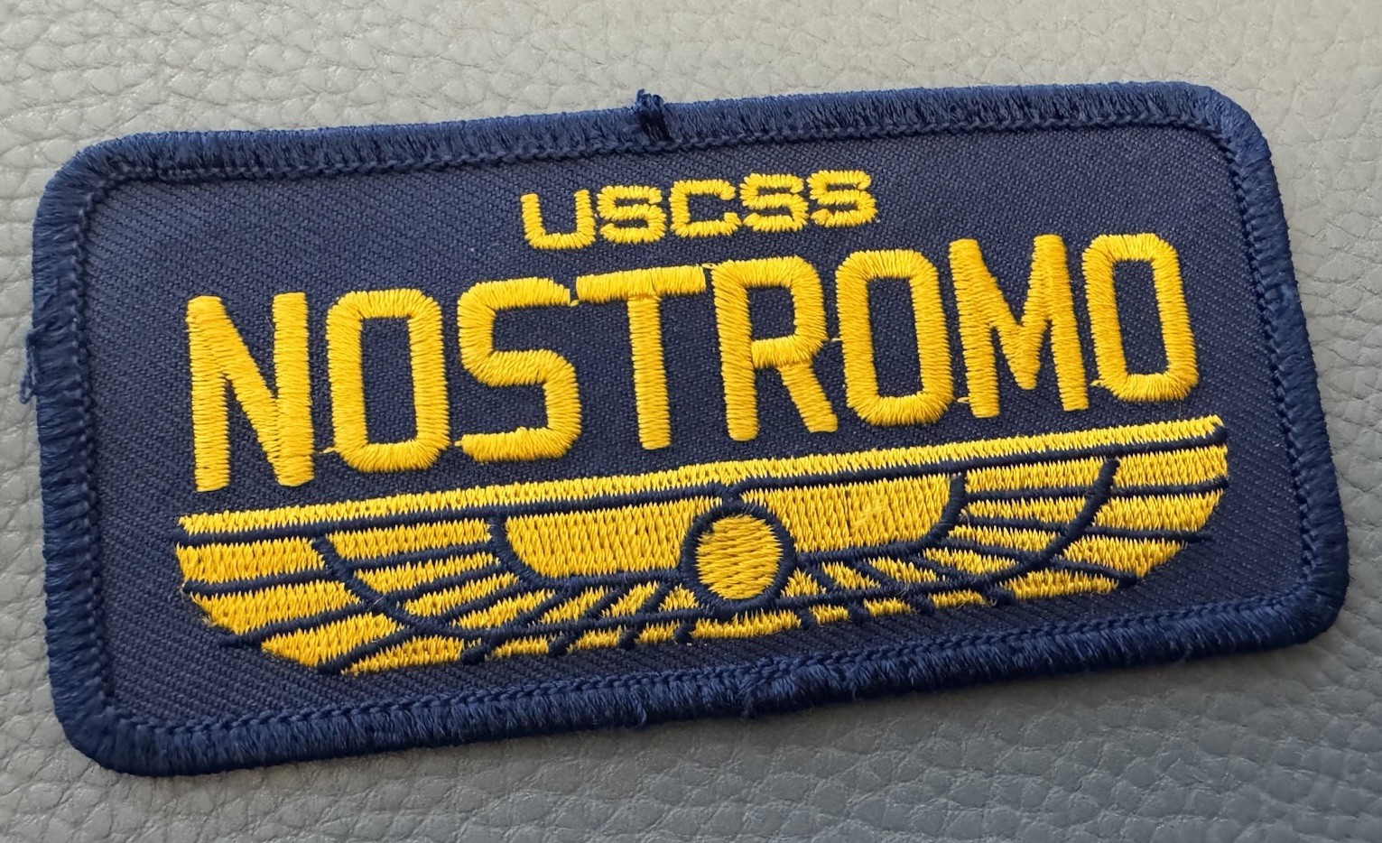 Nostromo U.S.C.S.S. Crew 4” Embroidered Patch Original Vintage Military Ephemera
