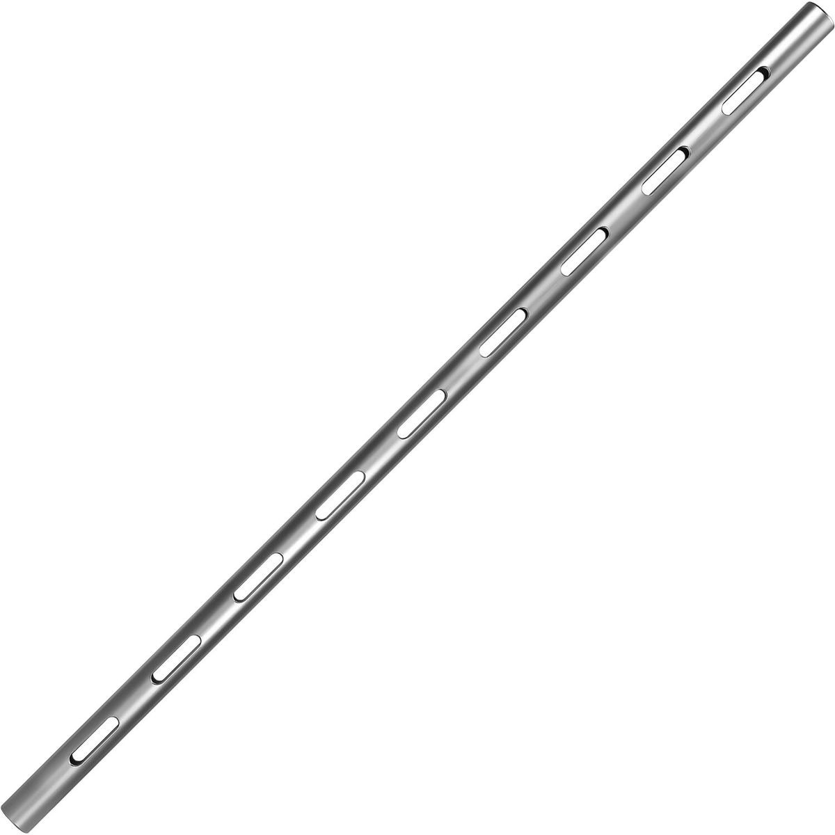 Kondor Blue 18" PPSh 15mm Threaded Aluminum Rod, Space Gray