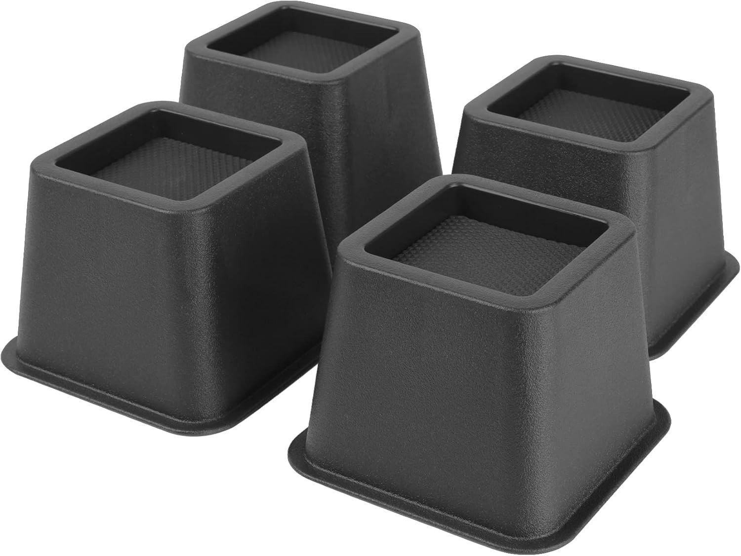 Bed Risers 3 Inch Heavy Duty Furniture Risers Bed Frame/Sofa/Couch/Table 4 Pack