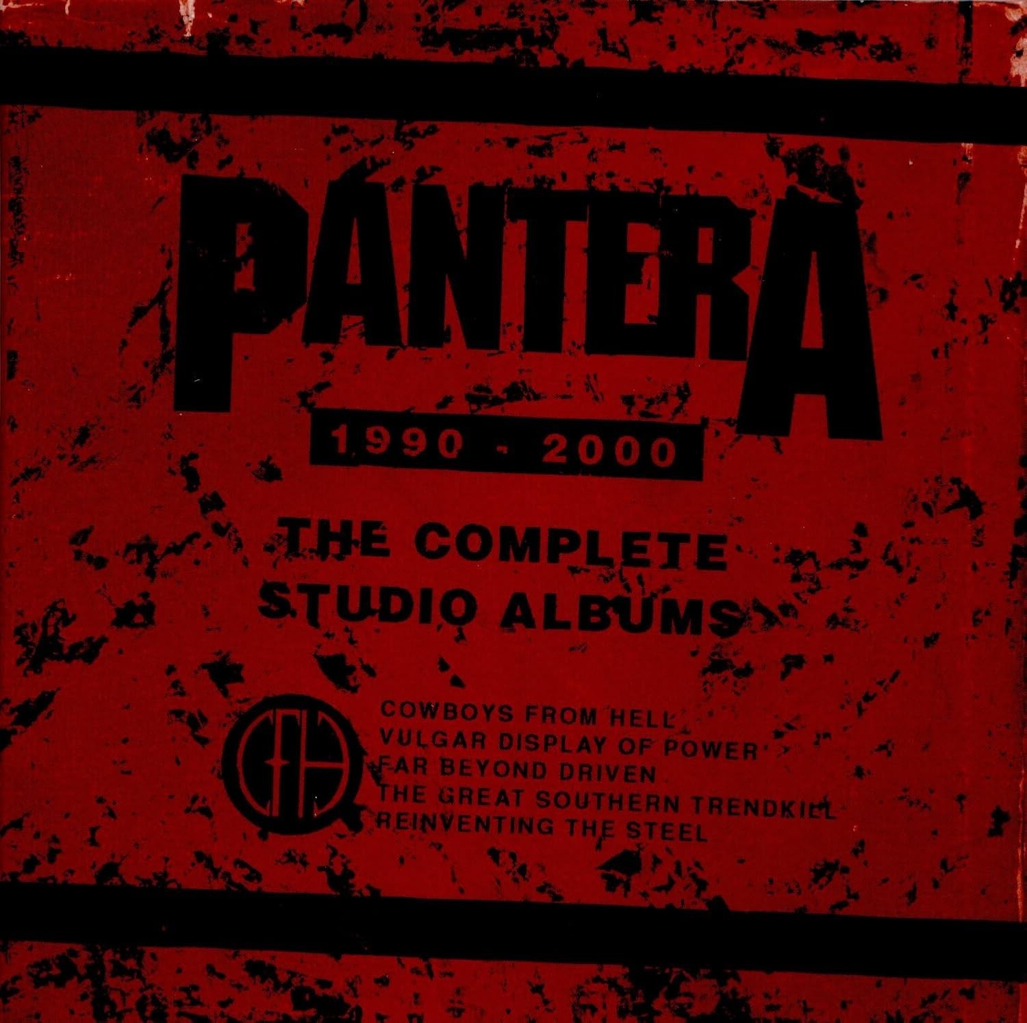 Pantera – The Complete Studio Albums 1990-2000 5 CD Box Set - NEW