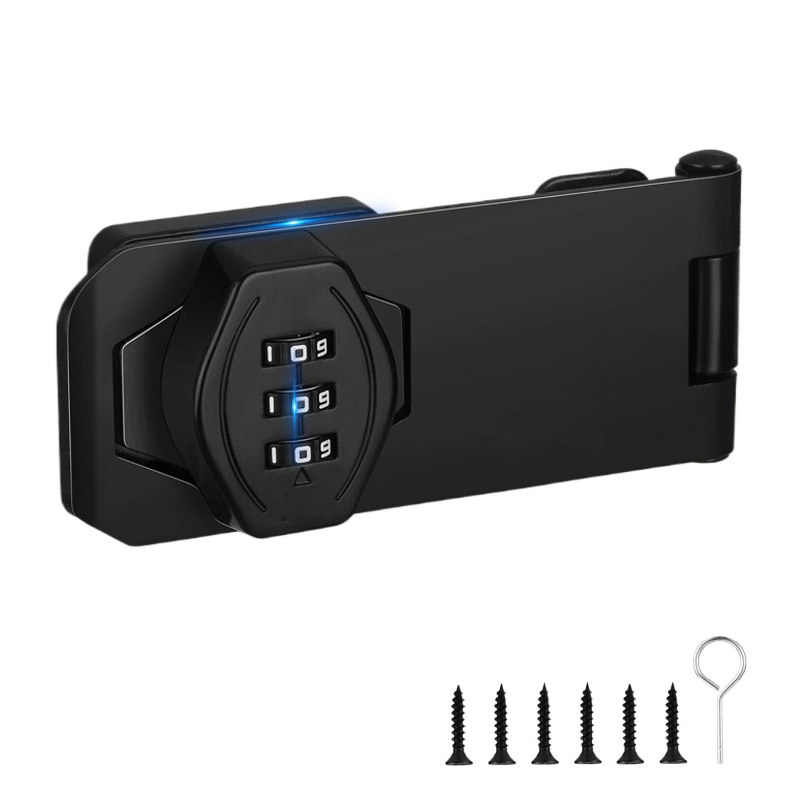 Cabinet Door Locks Keyless Cabinet Locks Anti-Pry 3-Digit Password Combinatio...