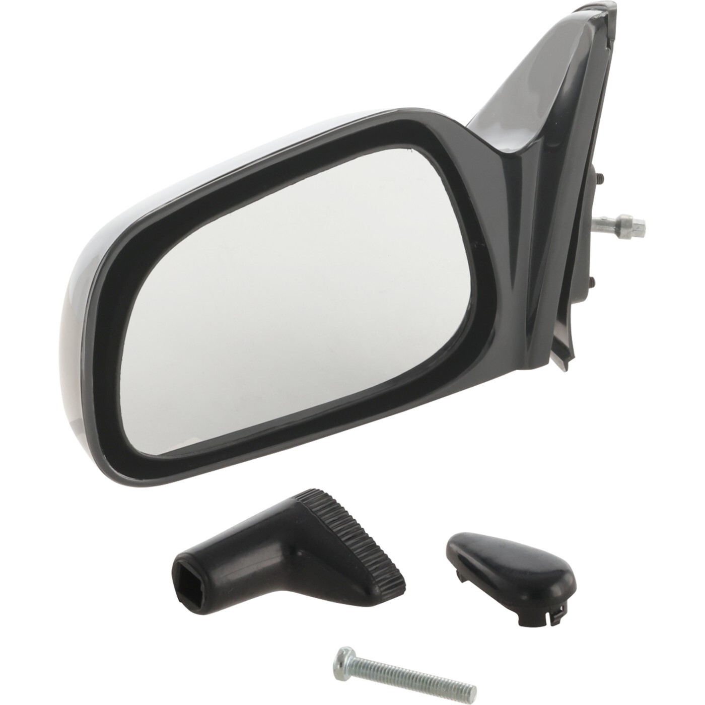 Manual Remote Mirror For 1988-1992 Toyota Corolla Driver Side Primed