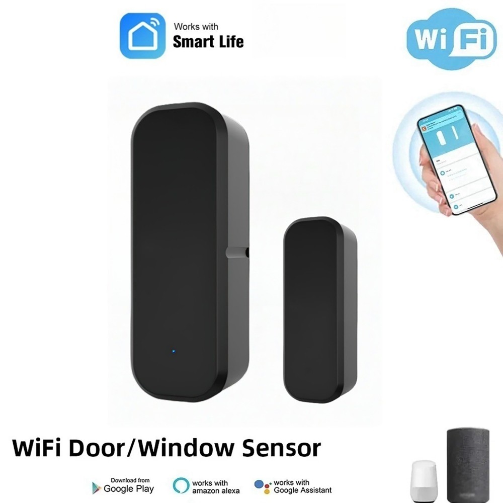 Smart WiFi Door Sensor Door Detectors Magnetic Switch Window Home Security Alert