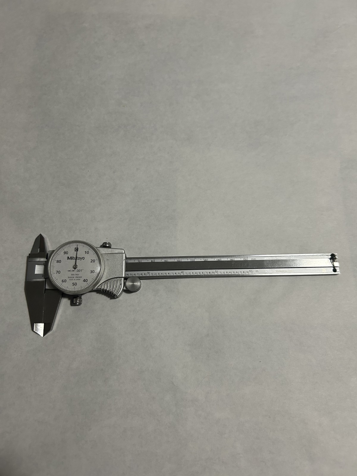 Mitutoyo dial caliper 505-736 (No Case)