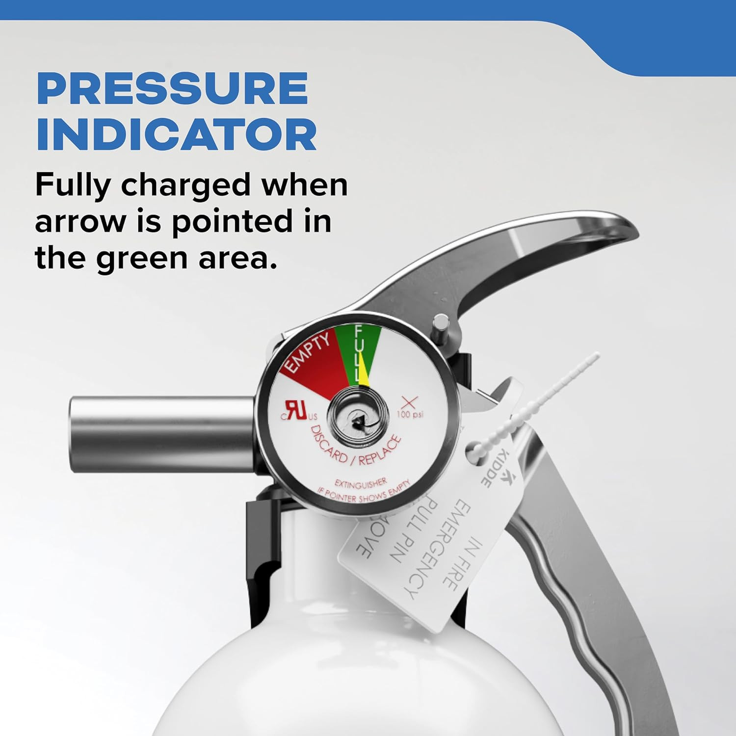 Fire Extinguisher for Boats, Single-Use 5BC