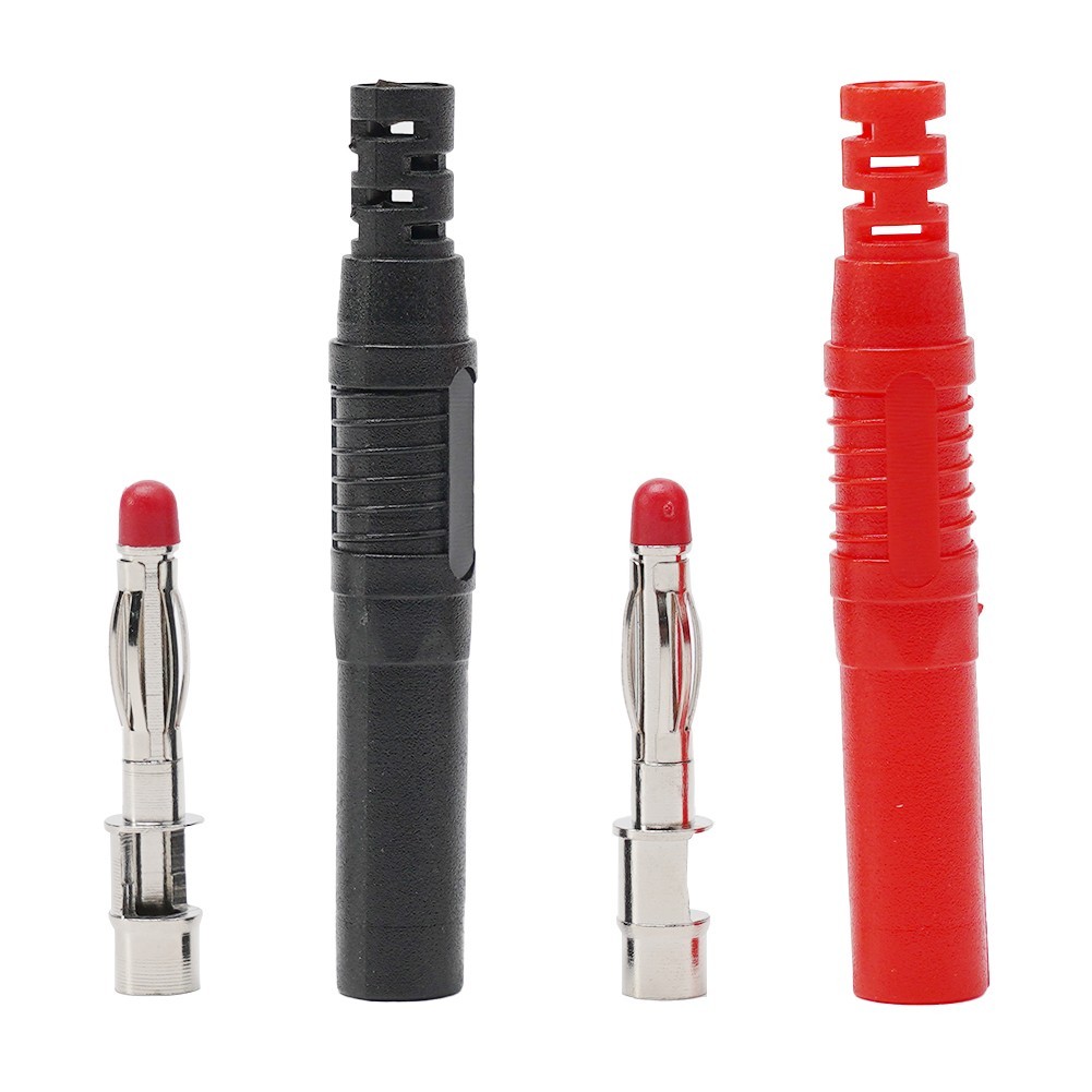 Useful Male Banana 4mm Straight Wire Banana Connectors Instrument