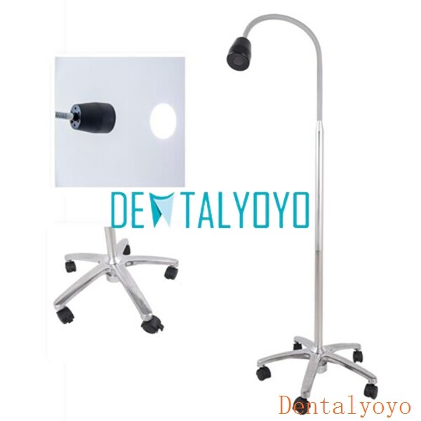 MICARE Mobile Dental Exam Surgical Light Stand Auxiliary Light Examination Lamp