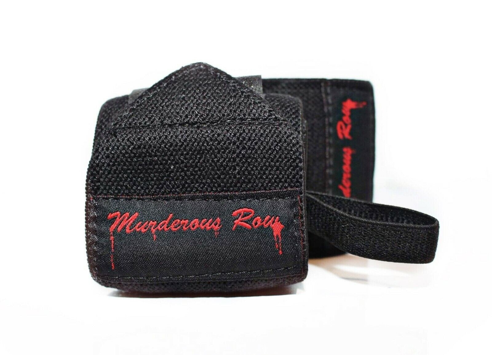MURDEROUS ROW "BLACK LABEL" Extreme Wrist Wraps Hardcore Pro Series Sling Shot