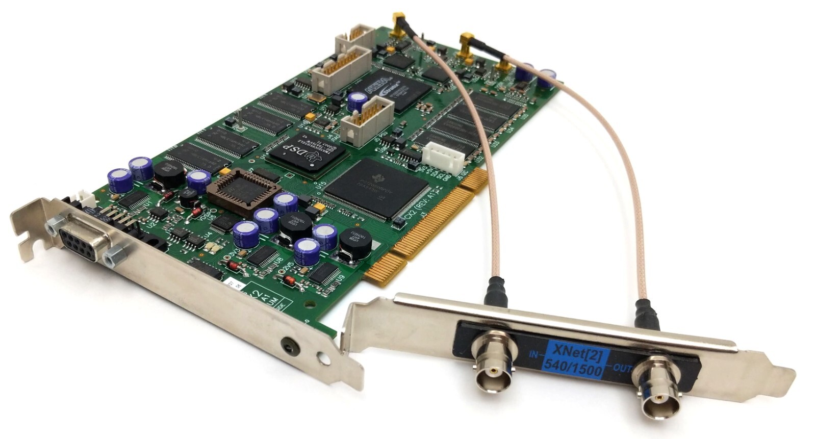 Altera Stratix EVS PCX2 Rev A1 XNet2 540/1500 In Out MPEG PCI Video Capture Card