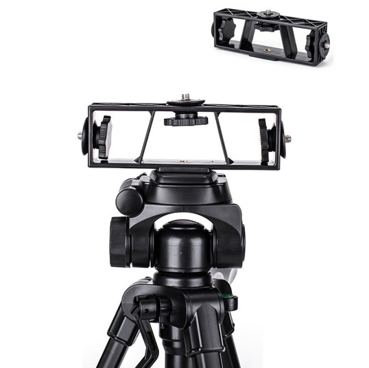 Universal Tripod Mobile Phone Adapter Portable Cellphone Expansion Bracket Mount