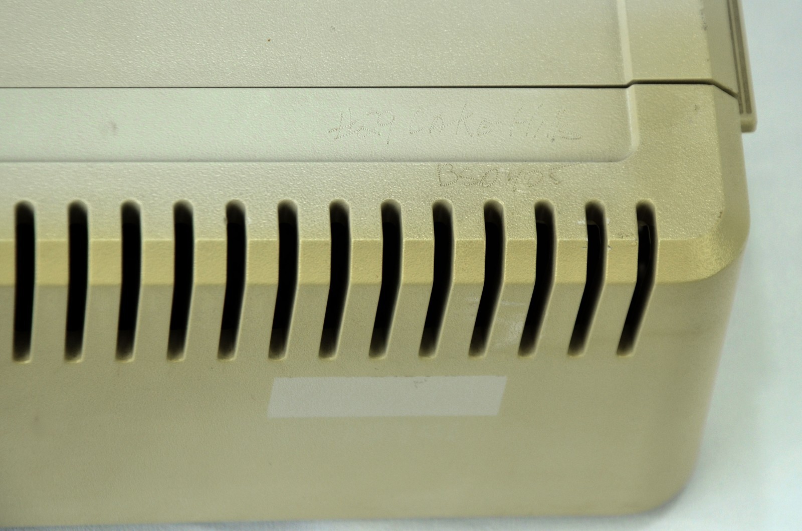 Vintage Apple IIe Platinum 128k Computer System (Works, Recapped)