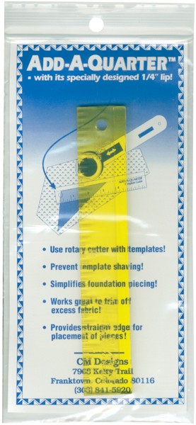 Add-A-Quarter Ruler 6"