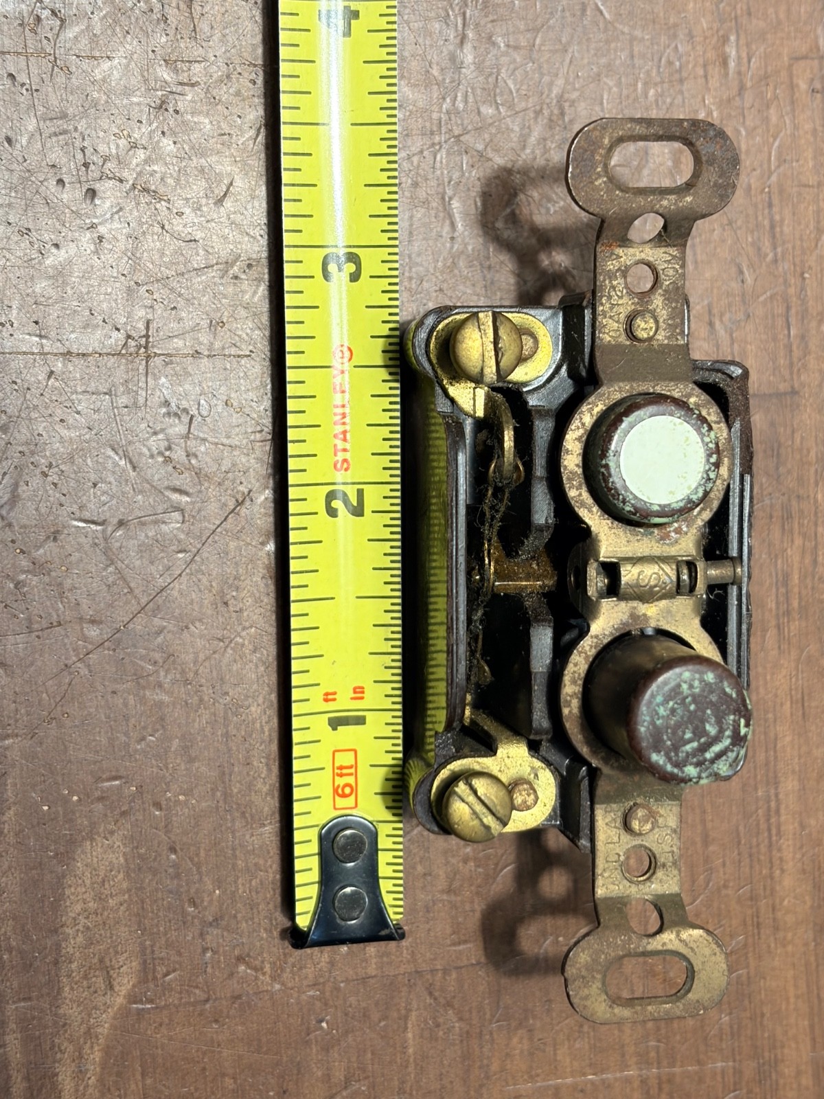 Vintage Push Button Light Switch Single-Pole ON/OFF Chicago standard