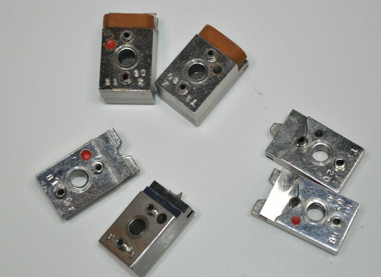Lot of 3 GPD Damaged Lead Forming Die Sets 905-03F / 905-11-20C / 80X
