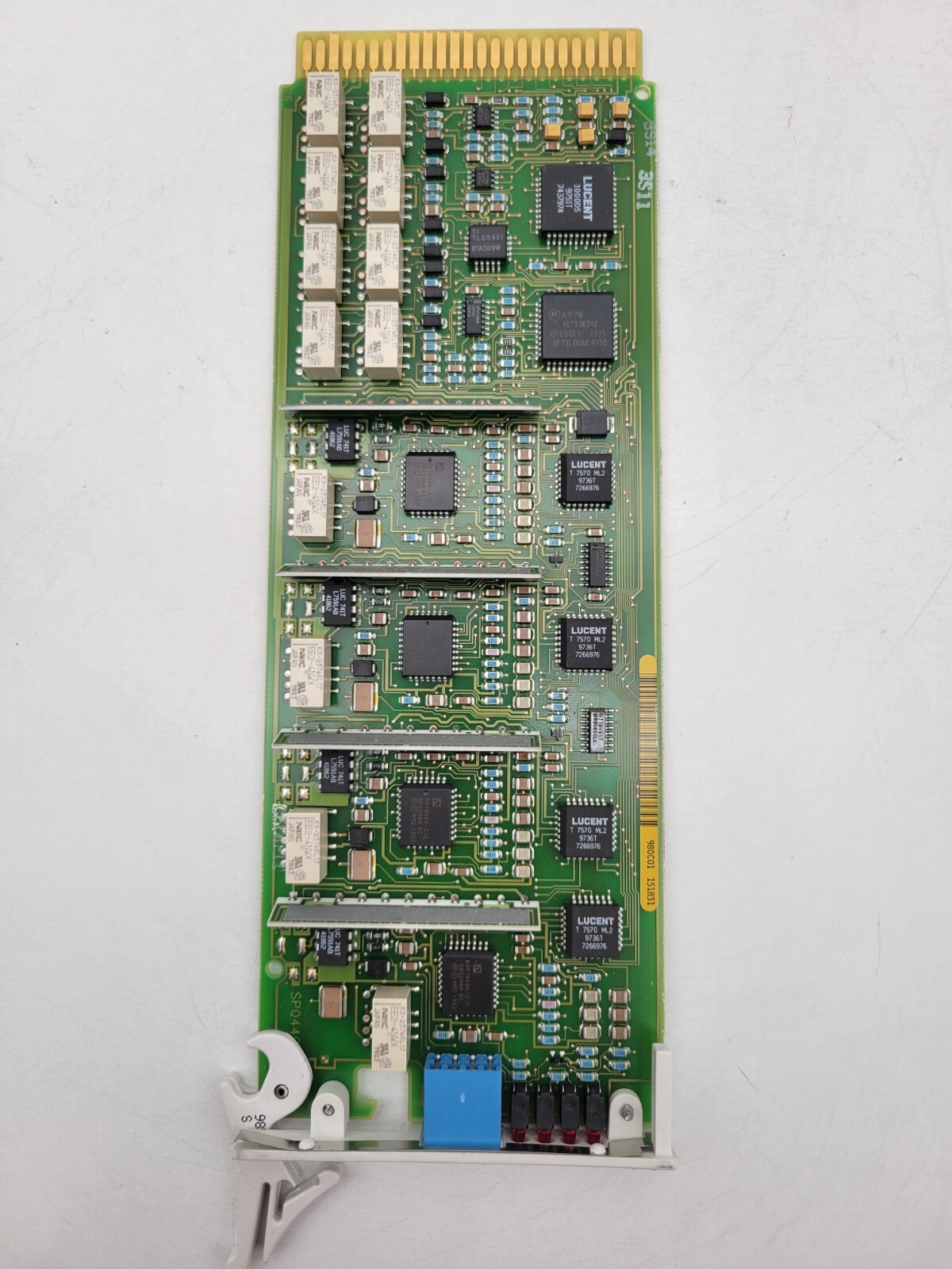 Lucent SLC-2000 SPQ440C Telecommunication Card Busy Circuit Board Assembly Rack