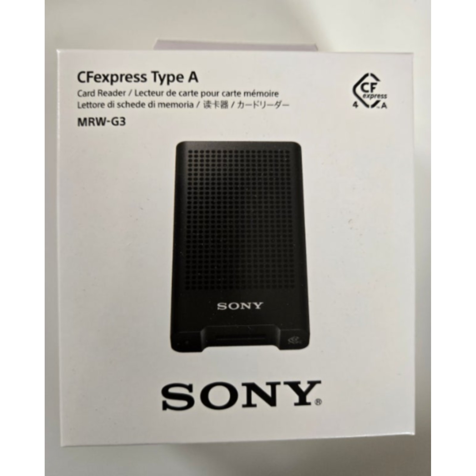 Sony MRW-G3 CFexpress Type A Card Reader USB 40Gbps USB-C