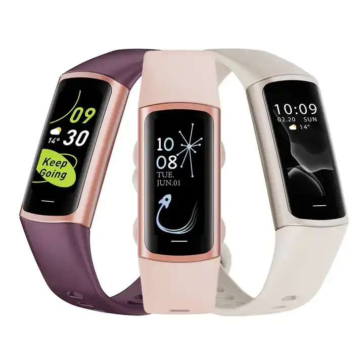 Smart Bracelet Health Fitness Tracker with Display Heart Rate Monitor Pedometer