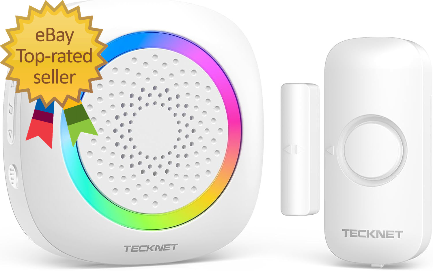 Door Chimes When Door Opens Wireless Door Sensor Chime Alarm with 1000Ft Range