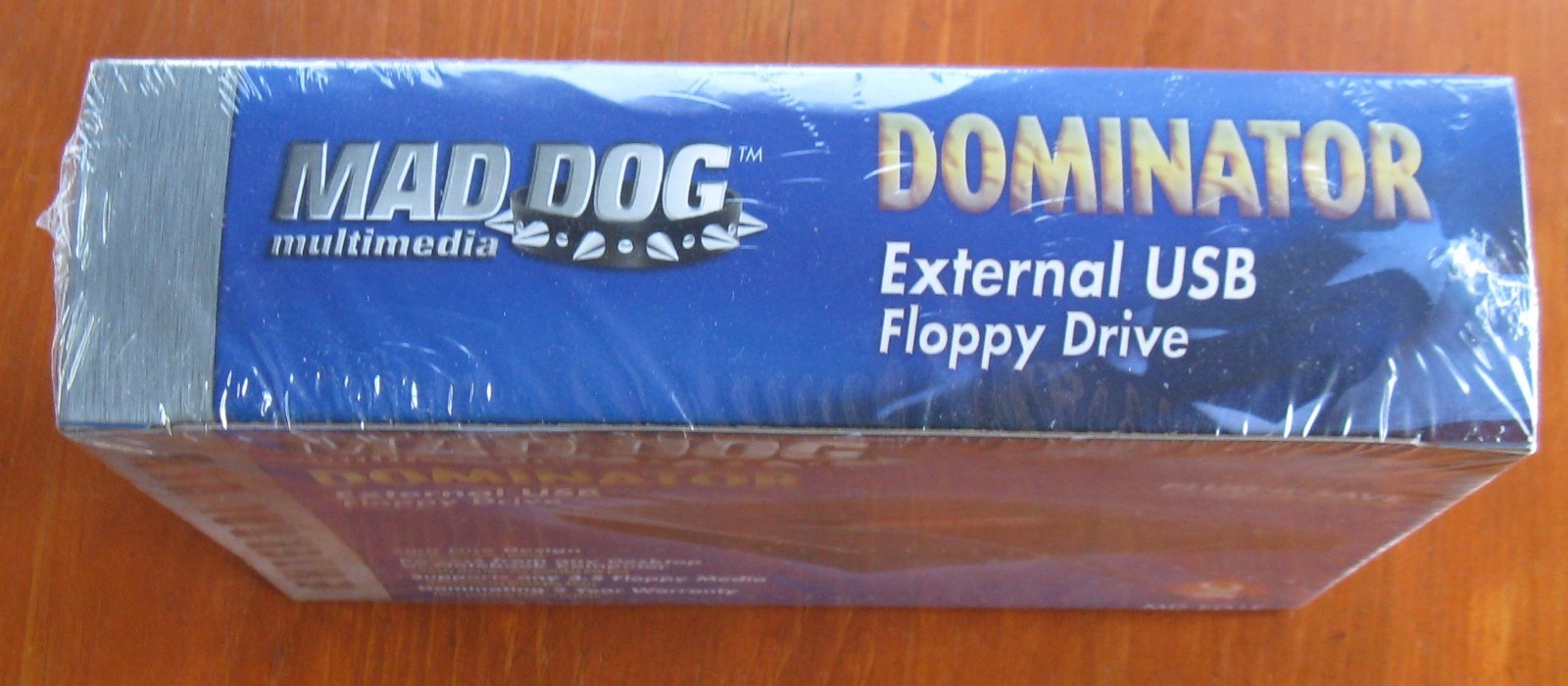 External USB Floppy Drive Mad Dog Multimedia Dominator MD-ED1F 1.4MB New SEALED