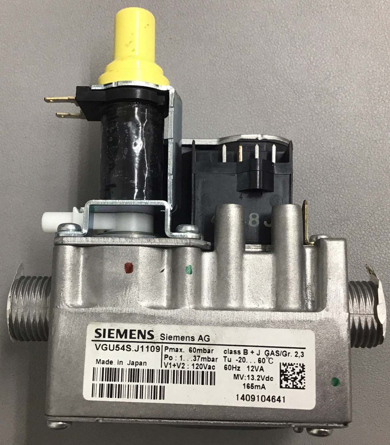 Siemens Gas Valve VGU54S.J1109 For Ferroli Boiler 39812190 (b630)