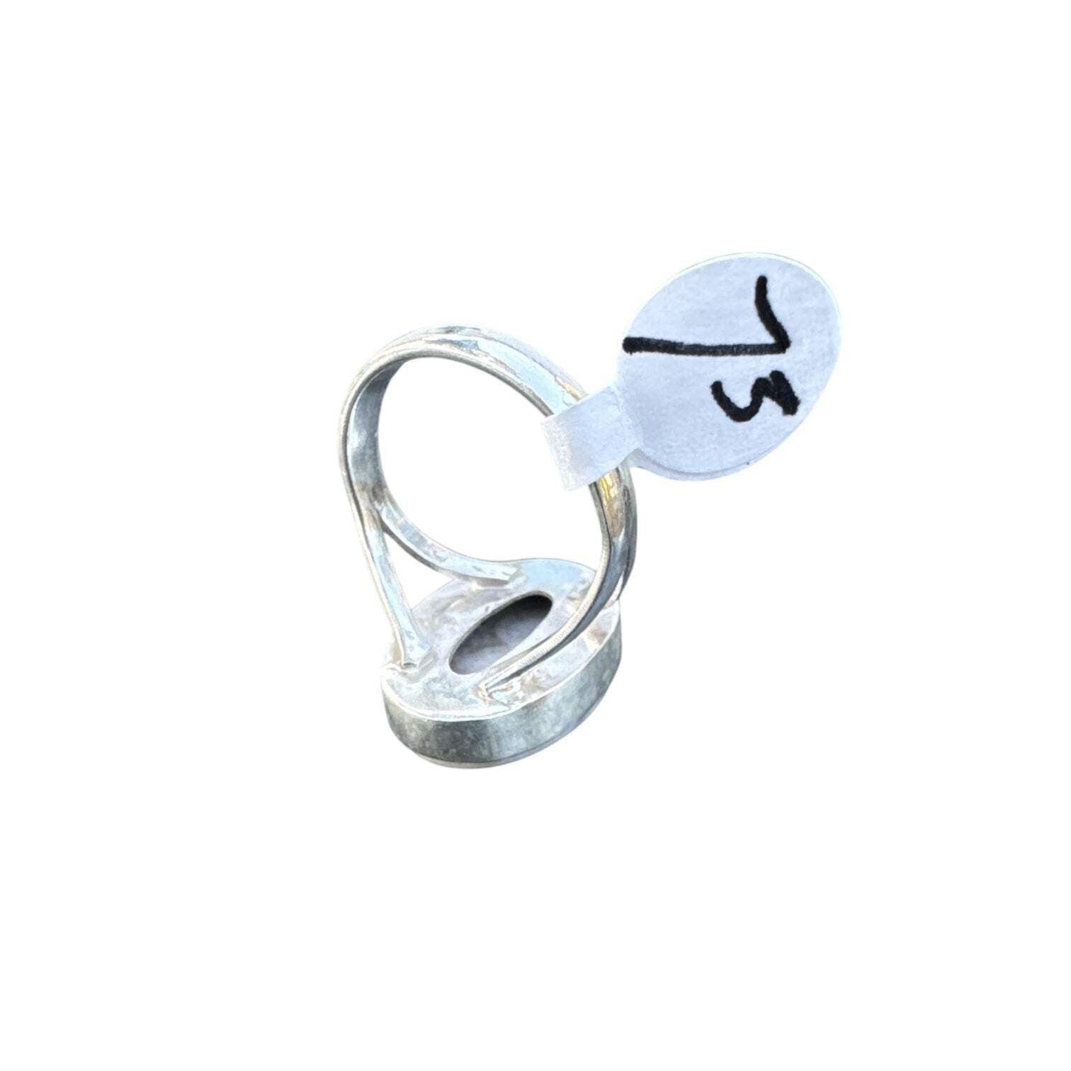 Scheelite Solid 925 Sterling Silver Ring 7.5