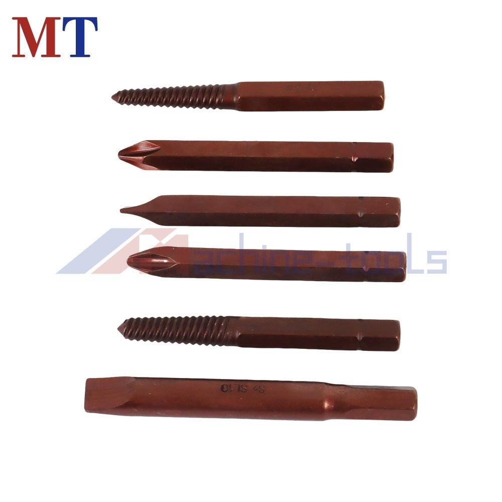 11 Pack 1/2" Drive Impact Driver Screwdriver Remover Tightening Tool Set