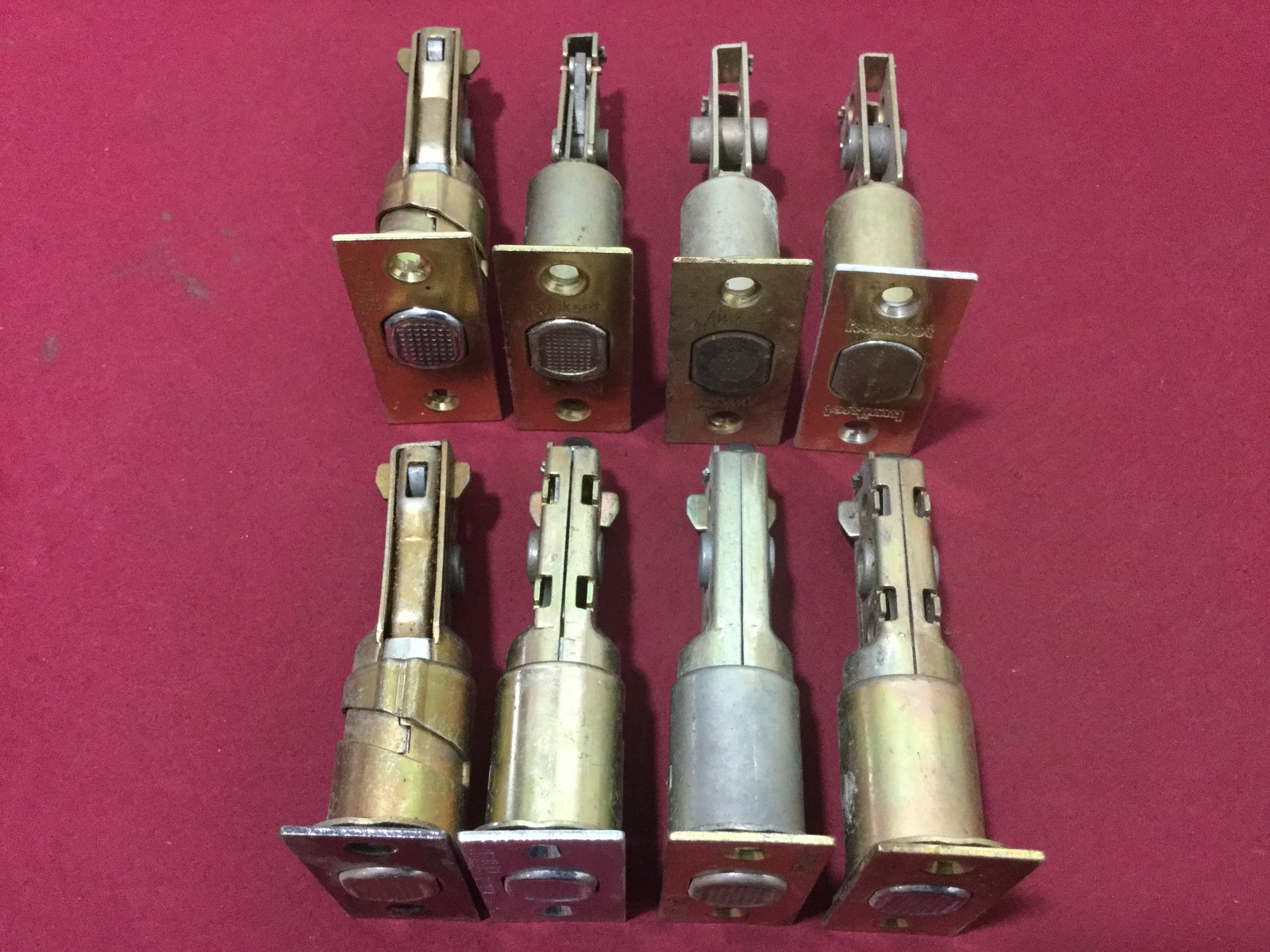 Kwikset Adjustable & Fixed Deadbolt Bolts, Set of 8 - Locksmith