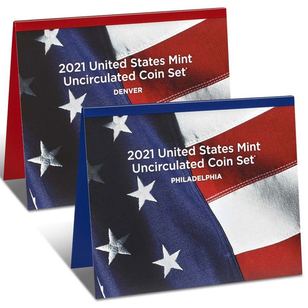 2021 U.S. Mint Uncirculated Coin Set