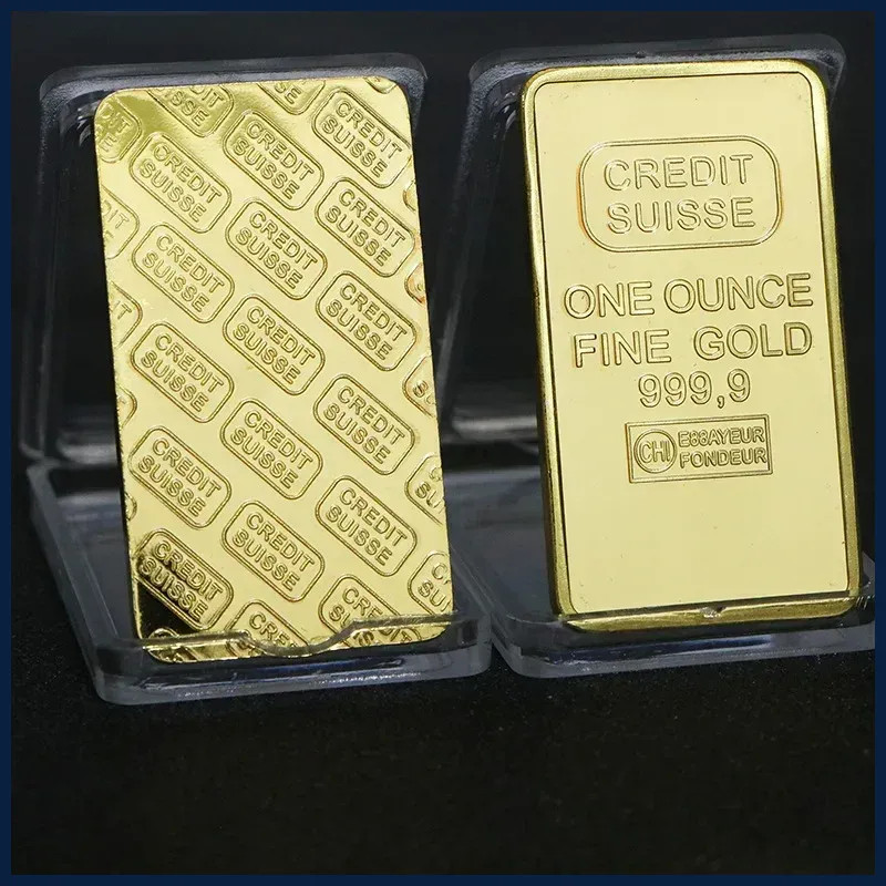 Switzerland Bitcoin Commemorative Coin Gold Plated Metal Collectible Gift