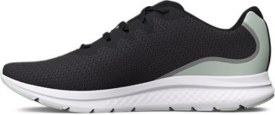 Under Armour Women's UA Charged Impulse 3 Running Shoes Jet Gray/Green/Green - 3