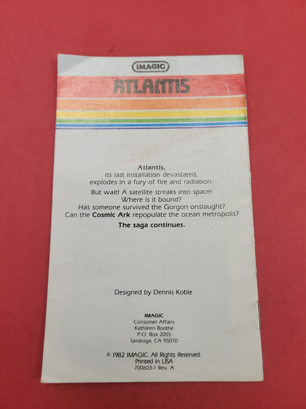 Imagic Manual Atlantis