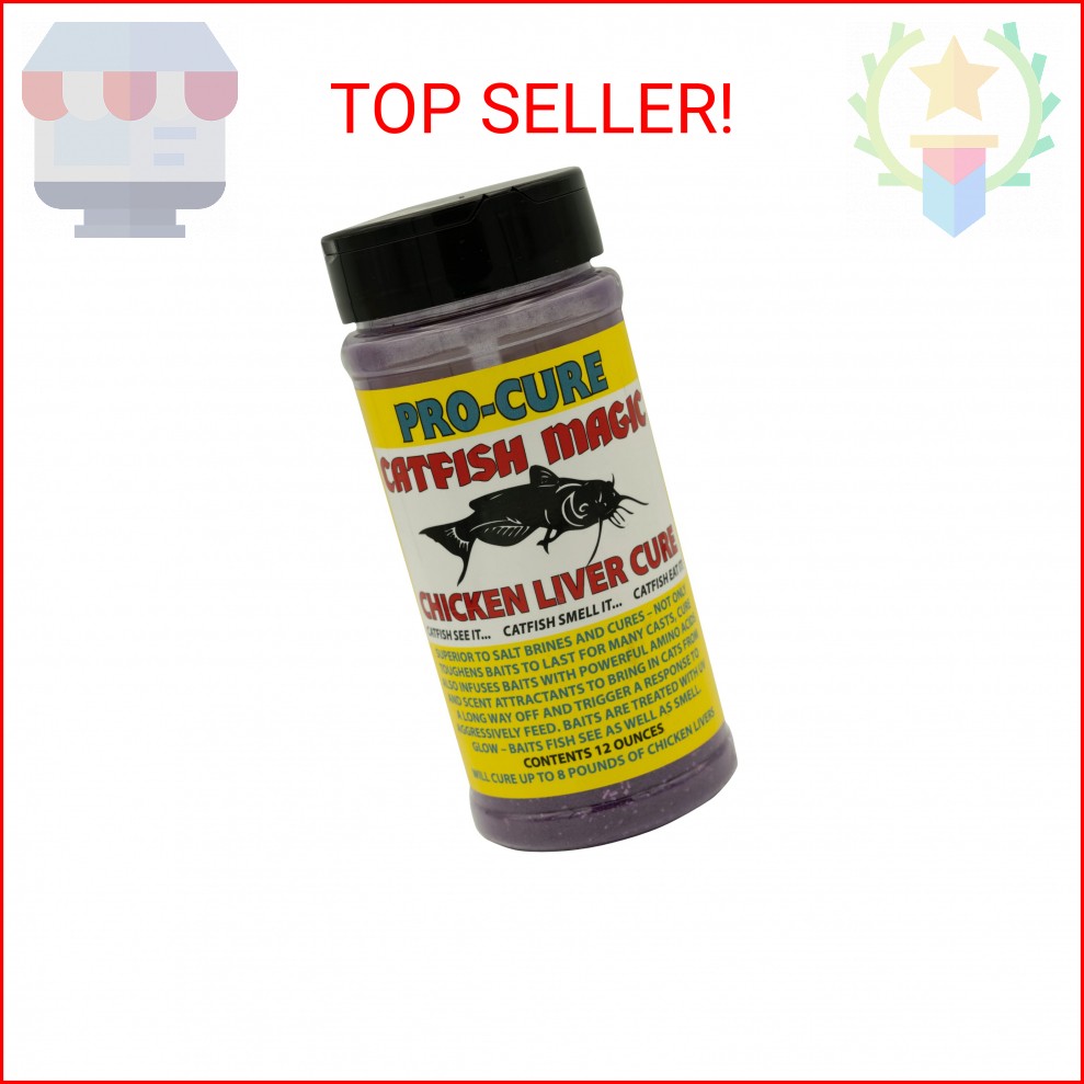 Pro-Cure Catfish Magic Chicken Liver Cure, 12 Ounce