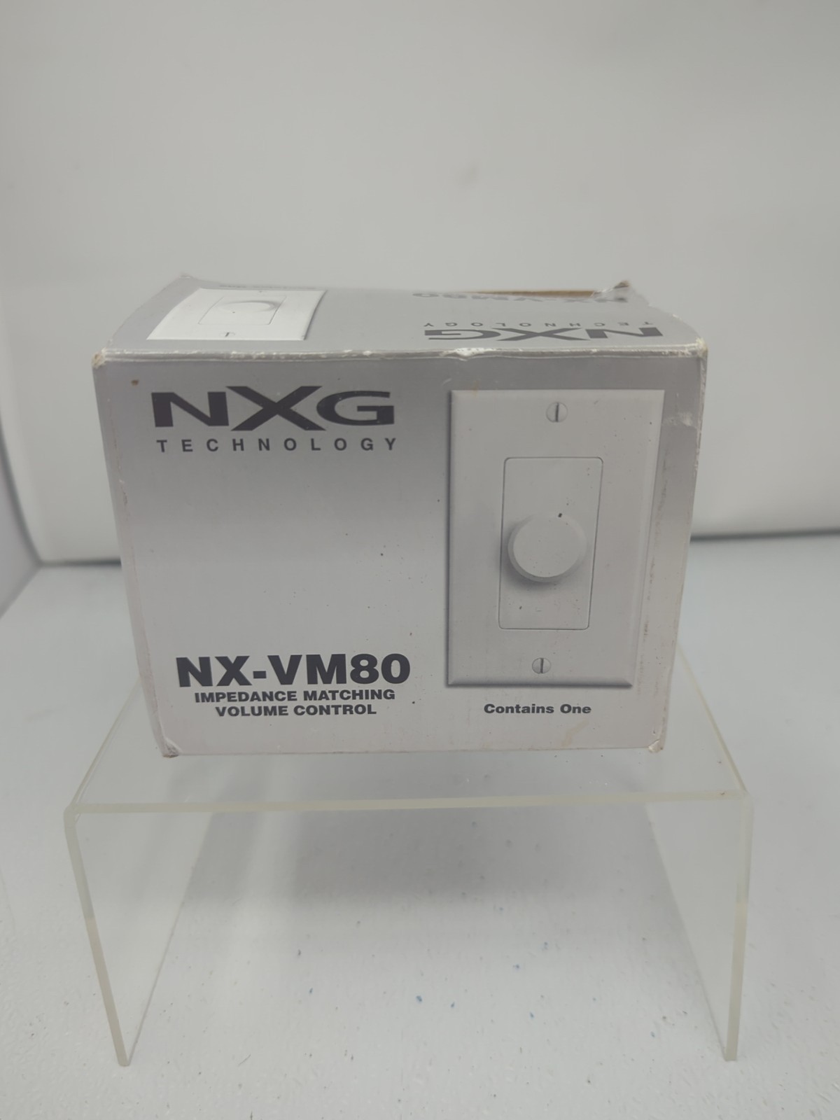 New ! Volume Control Outlet - NXG technology NX-VM80 Ivory