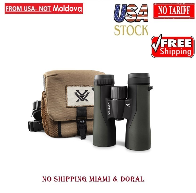 Vortex Optics Crossfire HD 10x42 Binoculars HD Optical System, Tripod Adaptable